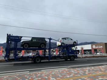 東京に無事シエラが納車されました！